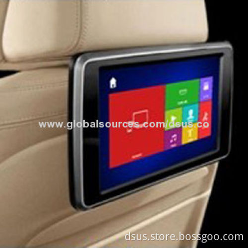 Portable DVD Player, 10.1-inch Wi-Fi Display Multimedia Player with Bracket, FM & IR Transmitter